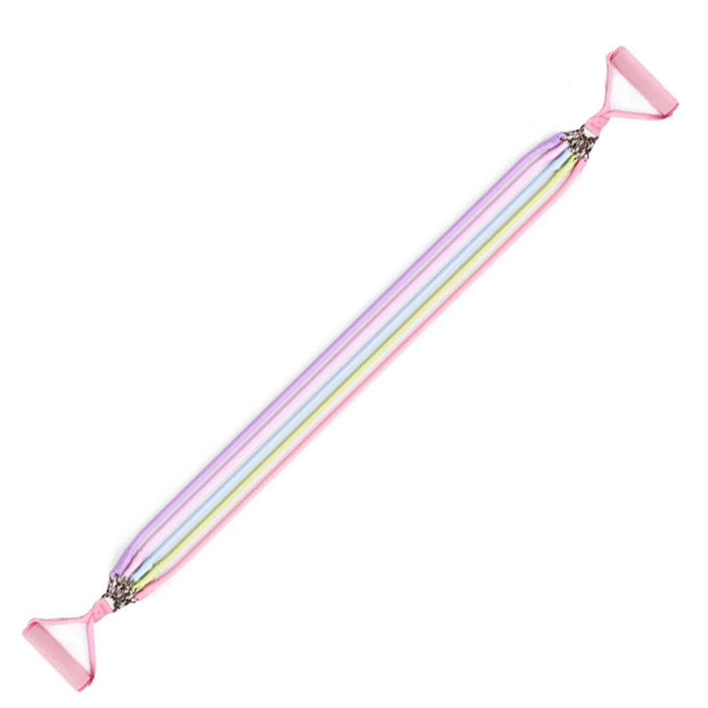 Fitness Elastic Resistance Band with Handles - SF3430 for versatile home and gym workouts with durable elasticity and secure grip handles.